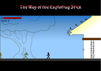 The way of the exploding stick.  