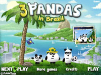    / 3 Pandas in Brazil