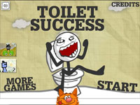   / Toilet success