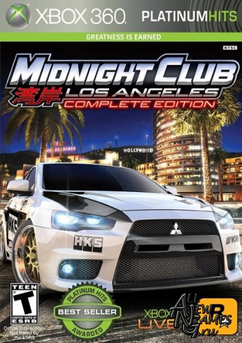 Midnight Club: Los Angeles - Complete Edition (2009/XBOX360/RF/ENG)